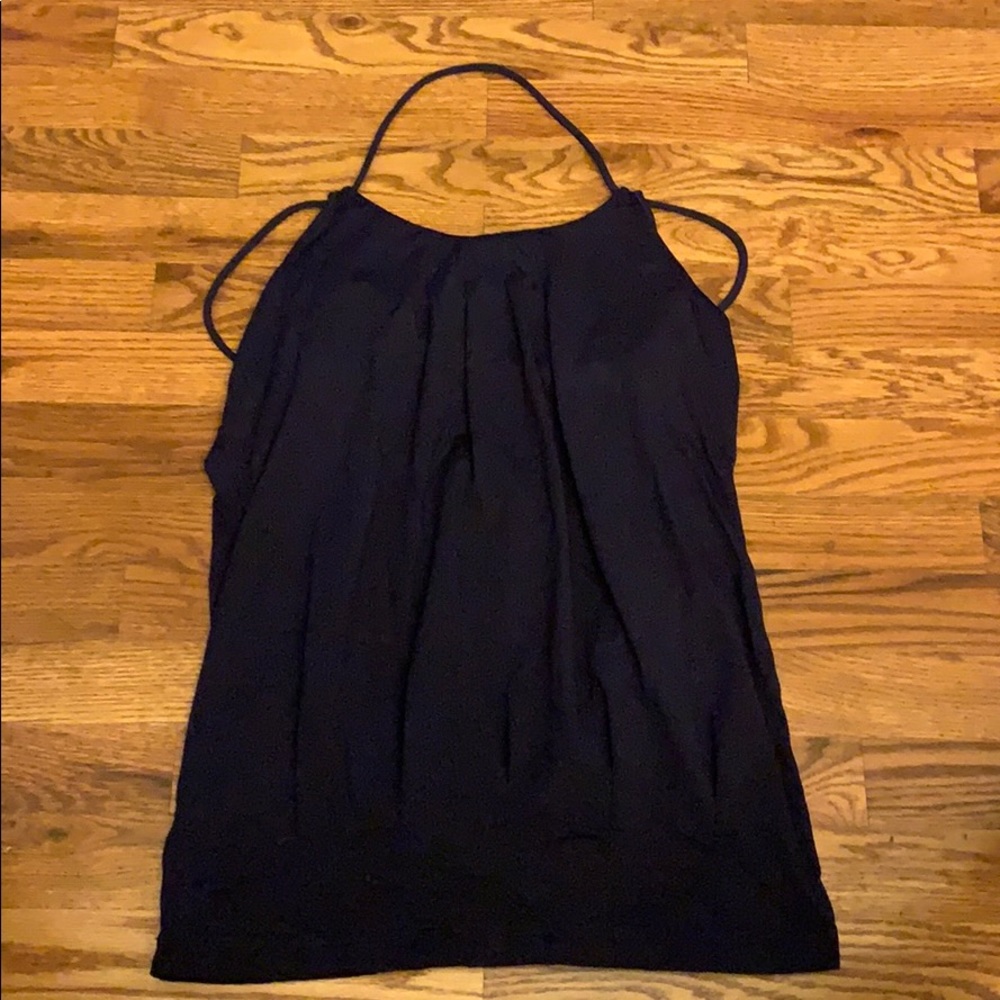 Lululemon athletic tank size 6 navy